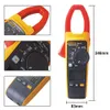 Fluke 376 FC TRUE-RMS 1000A AC/DC Medidor de grampo com IFLEX mede a corrente CA/DC com a sonda de corrente IFlex incluída