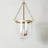 Pendant Lamps American Retro Dining Room Chandelier Table Hallway Light Aisle Bedroom Creative Glass E14 220V 110V