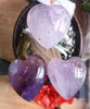 Заживание целого естественного аметиста Crystal Heart Purple Quartz Crystal Heart Healing для дара 3 PCS4690485
