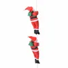 Christmas Decorations Climbing Santa Pendant On Rope Ladder Ornament For