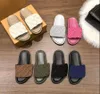 Designer zwembad kussen comfort slippers waterkant Miami mule luxe kalfsleer sandalen kalfsleer glijbanen bom dia platte muildieren krokodil huid