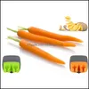 Fruit Vegetable Tools Palm Peeler Fruit Vegetable Hand Swift Two Finger Planer Hold Zesters Kitchen Tools Drop Delivery Home Garde Dhxn4