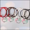 Charmarmband charm armband charms kvinnor armband kan välja olika läderkedja armband kvinnlig röd tunt rep mode je dhr6d