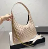 Designer Quilting Lattice Totes Bags Women Leather Handbags Letter Large Capacity Shopping Bag Pure Color Fashion Womens Handbag Underarm Bag