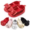 Premiers marcheurs bébé chaussures infantile enfant en bas âge arc antidérapant en caoutchouc plat semelle souple né fille accessoires