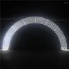 Украшение вечеринки Jarown Led Meteor Light Wedding Facdrop ​​Arch Dishing Decor 13 Style Romantic Plips сцены на открытом воздухе