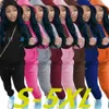 2024 Marca de diseñador Traje de jogging Mujeres Chándales Impresión de letras Conjuntos de 2 piezas Sudaderas con capucha Pantalones Manga larga Sudaderas Ropa deportiva 5XL Tallas grandes Trajes Ropa 8904-8