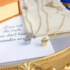 High Quality Choker Necklace Designer 925 Silver Plated 18K Gold Plated Stainless Steel Letter Pendant Necklaces For Women Wedding Jewelry X201