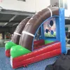 Gratis schip Outdoor Playhouse Activiteiten Commerciële opblaasbaar rugby gooien sportspel te koop