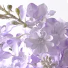 Fleurs artificielles de Simulation de Delphinium, 1 pièce, fausse fleur en soie pour Arrangement de maison, décoration de fête de mariage et de noël