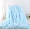 Blanket Shaggy Super Soft Coral Fleece Warm Cozy Bedding Fluffy Sofa Airplane el Throw Pillowcases Sale 221109