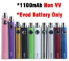 60PCS Kangertech Clone eVod Batteria 510 Filo eGo 650 900 1100 mAh Sigarette elettroniche per sigaretta elettronica H2 MT3 CE4 Serbatoio Cartomizer