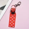 Bad Bunny PVC Doll Keychain Beches hanger Cartoon diy sieraden cadeau Key Chain Soft Bag Panders 10 stijlen