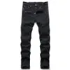 Atacado 2034 jeans masculinos jeans angustiados motociclista de motocicleta slim fit jeans para moda de moda jean mans calça derramar hommes #822