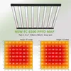 Grow Lights 3600 st Samsung Diodes 1000W High Output Dimble Commercial Grow Light Bar Enhanced Red Full Spectrum Growing Lamp för inomhusväxter 6500K 660Nm