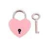 500pcs Party Part Form Shape Vintage Metal Mini Mini Mini Lablock Small Bag Suitcase Luggage Box Lock Lock с ключом SN173