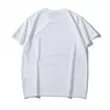Modedesigner-Baumwoll-T-Shirt Herrenmode Briefdruck Kurzarm Street Hip-Hop Einfaches Pullover-T-Shirt Damen 188