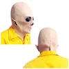 Party Supplies 2022 Halloween Gruselige Latex-UFO-Alien-Vollkopfmaske
