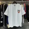 T shirt m￤n tees kvinnor svart vit aprikos mode kort ￤rm r￶d tryck topp