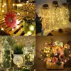 Strips Year Solar Lamp LED Outdoor 5m 10m 20m String Lights Fairy Holiday Christmas Party Garlands Garden Waterproof 2set