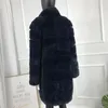 Cappotto di pelliccia da donna Giacca invernale da donna Rex Cappotto caldo Moda