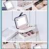 Jewelry Boxes Mti Layers Storage Boxes For Jewelry Stackable Organizer Veet Pu Leather Trays Jewellery Box Earring Necklace Bracelet Dhsbt