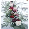 Fleurs décoratives 180M plante artificielle guirlande d'eucalyptus Rose verdure feuilles mariage arc toile de fond fête portes Table décor