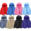 Vestes 4-16 ans filles garçons doudoune automne manteaux enfants vêtements enfants à capuche coton vêtements d'extérieur chaud habit de neige