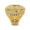 2022 Curry Basketball Warriors Mistrzostwa mistrzostwa z drewnianym pudełkiem na wyświetlacze pamiątki Mężczyzn Men Fan Gift Biżuteria