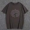 メンズTシャツ男性サマーファッションTシャツ半袖ラインプリントカジュアルグラフィックストリートウェアビンテージデイリーレギュラールーズオネックティートップス