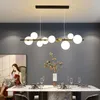 Chandeliers Nordic Chandelier Led For Dining Room Foyer Home Modern Ceiling Lamp Lighting