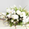 Fleurs décoratives fleur artificielle plante panier Simulation en pot salon fond de mariage décor suspendu à la porte artisanat ornement