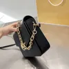 حقيبة الكتف مصمم M Designer Bags Mickbag Soft Leather Handbag Mini Bag Bag Ladies Crossbody Shopper Black Brown Brown Double Colorblock Wallet 220926