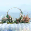 Feestdecoratie 1m-2.5m Metalen Ronde Ballon Wedding Arch voor verjaardag PO Achtergrond