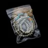 Jewelry Pouches Bags Transparent Pvc Jewelry Pouches Bags Clear Plastic Antioxidation Zip Lock Earring Pendant Necklace Bracelet St Dhkf9