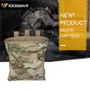 أكياس في الهواء الطلق مجلة Idogear Molle Dump Dump Pouch التكتيكية Mag Drop Storage 3550 221109