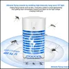 Другой домашний сад Mute Mute Mosquito Killer Indoor Electric Shock Home Homepellent Zapper насекомого лампы светодиод