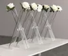 3 Glass Tripod vase bud vases Flower Holder Centerpiece Stand Tube vase