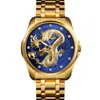 China Wholale Skmei 9193 Stainls Aço Back Quartz Assista Golden Dragon Watchcy9oa9do