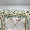 Decorazione per feste Matrimonio Arco Cuboid Grid Stand Flower Row Frame Sfondo Sfondo per Festival