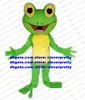 Groda Toad Bufonid Bullfrog Mascot Costume Vuxen Cartoon Character Outfit Suit Marketplace Hypermarket Annons ZX160