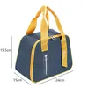 Dinnerware Sets 2022 Portable Lunch Bag Cooler Tote Hangbag Picnic Insulated Box Canvas Thermal Container Men Women Kids Travel