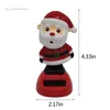 Christmas Toy Solar Dancing Snowman Snowman fofo Papai Noel