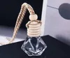 Diffusoren, Auto-Parfümflasche, Glasdekoration für Anhänger, 8 ml, Ornament, Lufterfrischer für ätherische Öle, Diffusor, Duftaufbewahrung, Tasche, leere Flasche SN5022