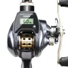 Baitcasting Moulinets Affichage Numérique Électronique Pêche Profondeur De L'eau Mesure Haute Vitesse LowProfile Ligne Compteur Outil 221109