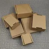 Geschenkpapier, 5 Stück, 5,2 cm, Mini-Kraftpapier-Box, dicker Karton, Flugzeug-Bastelschmuck, handgefertigte Verpackung