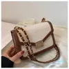 Evening Bags Luxury Niche Design Contrast Color Western Diamond Embossed Chain One-shoulder Messenger Handbag