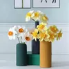 Fiori decorativi 10Pcs Lattice Grande Narciso Pianta Fiore artificiale Per la decorazione domestica Composizioni Narciso finto Puntelli Pografia