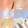 Eye Shadow Pearlescent Shiny Eyeshadow Pen Stick Shimmer Earth Color Waterproof Smooth Makeup Pencil Long Lasting Velvet Eyes Cosmetics