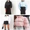 Tasarımcı Tasarımcı Kış Palto Kadın Down Puffer Patchwork Klasik Açık Sıcak Soğuk Kalın Rüzgar Geçirmez Dış Giyim Moda Leisure Siyah Rüzgar Çekme Ceket Parka